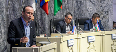 Alcalde Eder anunci&oacute; ante el Concejo Distrital logros de cooperaci&oacute;n internacional