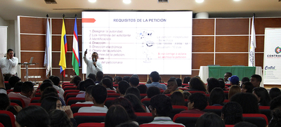 92 contralores de las IEO fueron capacitados por la Contralor&iacute;a General de Santiago de Cali y la Secretar&iacute;a de Educaci&oacute;n