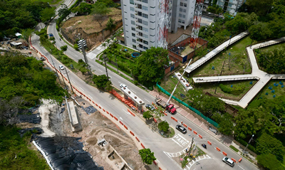 Anuncian cierres temporales en avenida Circunvalaci&oacute;n, por instalaci&oacute;n del puente peatonal en el tramo 2 del Proyecto Integral Cristo Rey
