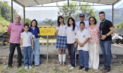 Estudiantes de la IEO Isa&iacute;as Gamboa abanderan iniciativas en torno a la protecci&oacute;n del medio ambiente