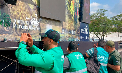 Con barreras ac&uacute;sticas y capacitaci&oacute;n, el Dagma busca mitigar el  impacto sonoro del Festival &lsquo;Petronio &Aacute;lvarez&rsquo;