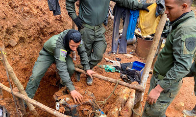 Sigue la ofensiva contra la miner&iacute;a ilegal en los Farallones de Cali: autoridades intervinieron tres minas en este Parque Nacional Natural