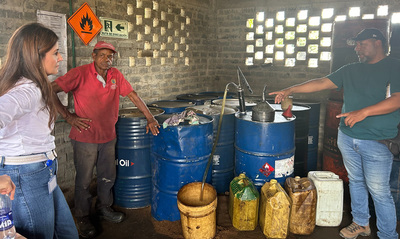 &iexcl;Adi&oacute;s a las tinas, bienvenidos los microchips! La Alcald&iacute;a de Cali revoluciona el abastecimiento de combustible para la maquinaria amarilla