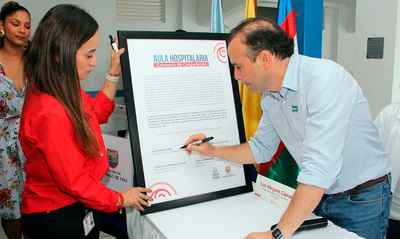 Alcald&iacute;a de Cali abre primer aula hospitalaria del Distrito para brindar educaci&oacute;n a m&aacute;s de 50 ni&ntilde;os en hospital infantil