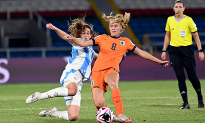 Pa&iacute;ses Bajos y Argentina se sacaron chispas en el Mundial Femenino  Sub-20: empataron 3-3 en el Pascual Guerrero