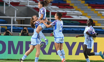 Espa&ntilde;a le gan&oacute; a Marruecos a media m&aacute;quina y seguir&aacute; en Cali para jugar los octavos del Mundial Femenino Sub-20 en Cali