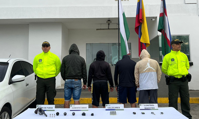 Autoridades de Cali desmantelan la banda &lsquo;Los Retriver&rsquo;, que afectaba a conductores de plataformas