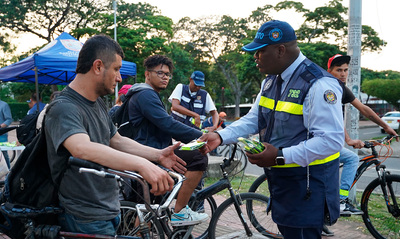 Cali avanza en seguridad vial: se registran 34 d&iacute;as sin eventos fatales  con ciclistas y 13 para peatones
