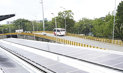 EMCALI instala la primera granja de generaci&oacute;n distribuida en la Terminal Sim&oacute;n Bol&iacute;var del MIO