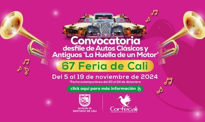 Abierta convocatoria para participar en el desfile de Autos Cl&aacute;sicos y Antiguos &lsquo;La Huella de un Motor&rsquo;