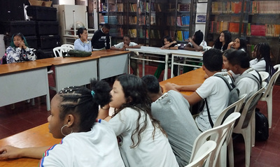 Con tecnolog&iacute;a, estudiantes de La Anunciaci&oacute;n preservan el patrimonio  cultural del Pac&iacute;fico