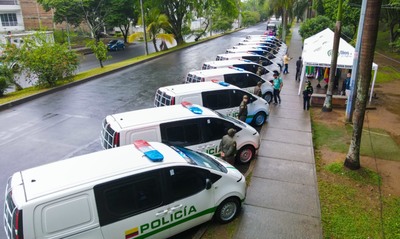 Alcald&iacute;a entreg&oacute; nuevo parque automotor a la Polic&iacute;a Metropolitana: es la inversi&oacute;n m&aacute;s alta que ha hecho Cali por la seguridad