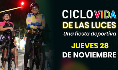 La &lsquo;Ciclovida de las Luces&rsquo; iluminar&aacute; las calles de Cali