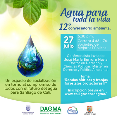 12&deg; Conversatorio Ambiental Agua para Toda la Vida