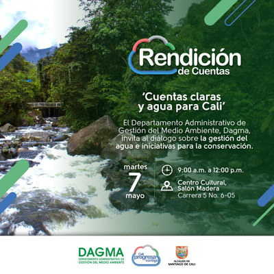Rendici&oacute;n de Cuentas: Cuentas claras y agua para Cali.