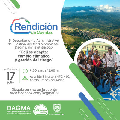 Rendici&oacute;n de Cuentas - Cambio clim&aacute;tico y gesti&oacute;n del riesgo
