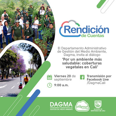 Rendici&oacute;n de cuentas - Por un ambiente m&aacute;s saludable: coberturas vegetales en Cali