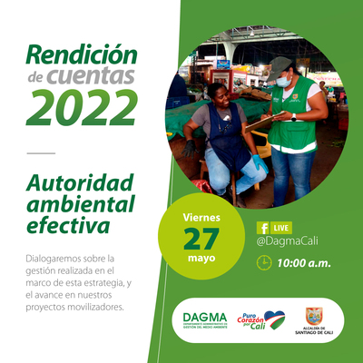 Rendici&oacute;n de cuentas DAGMA