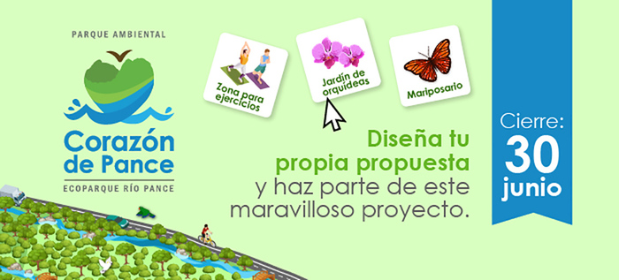Fecha de cierre del aplicativo para dise&ntilde;ar Parque Ambiental Coraz&oacute;n de Pance