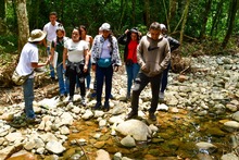 Grupo ambiental de Crepes and Waffles visit&oacute; el Parque Coraz&oacute;n de Pance 