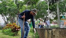 Funcionarios, contratistas y operadores de aseo se unieron en una gran muestra de amor a Cali