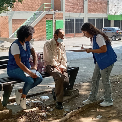 Personas en situaci&oacute;n de calle que pernoctan en San Fernando Viejo asistieron a jornada de salud