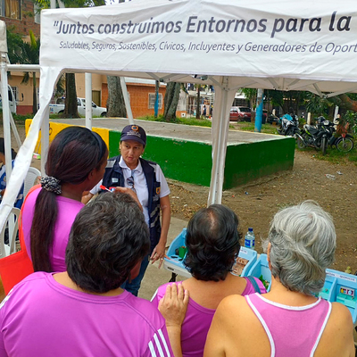 Habitantes del barrio San Carlos contaron con jornada de servicios de salud