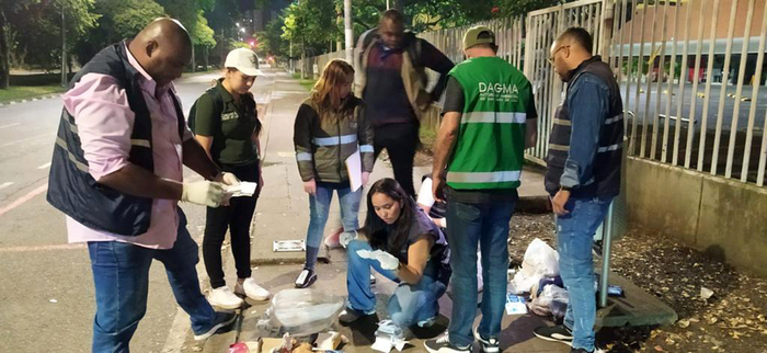 De d&iacute;a y de noche el Dagma hace operativos de control en zonas gastron&oacute;micas