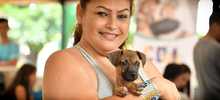 Una cita con el amor: cale&ntilde;os se sumaron a la gran jornada de adopci&oacute;n de animales del CBA