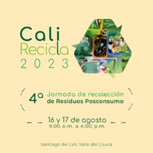 Prep&aacute;rate para &lsquo;Cali Recicla 2023&rsquo;