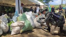 Dagma presente en jornada de revitalizaci&oacute;n del r&iacute;o Pance
