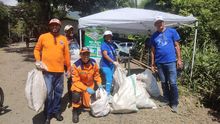 Dagma presente en jornada de revitalizaci&oacute;n del r&iacute;o Pance