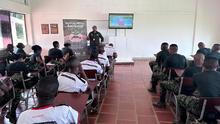 Dagma lider&oacute; charla ambiental con soldados del Ej&eacute;rcito Nacional