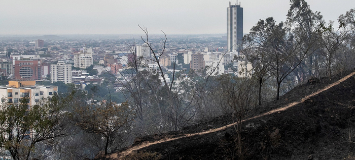 El aire, otro beneficiado con el trabajo de los organismos de socorro