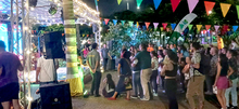 Cale&ntilde;os bailaron sobre las aguas del r&iacute;o Pance