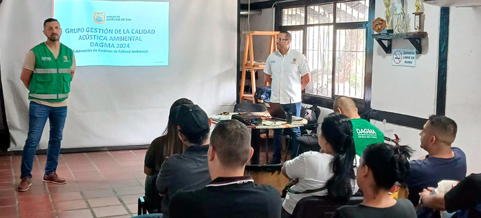 Generar conciencia ambiental tambi&eacute;n es cultura ciudadana: Dagma  capacita a posibles infractores en temas de ruido