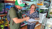Dagma y Polic&iacute;a Ambiental realizan visitas de inspecci&oacute;n y control al  tr&aacute;fico de fauna