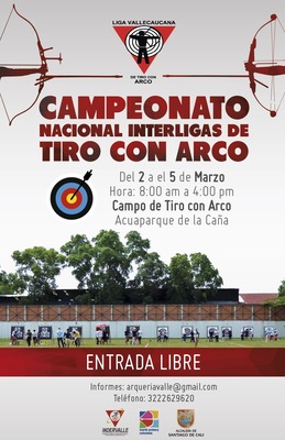 PRIMERA PARADA NACIONAL INTERLIGAS DE TIRO CON ARCO SEDE CIUDAD DE CALI 