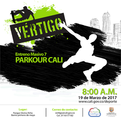 ENTRENO MASIVO 7 PARKOUR  CALI