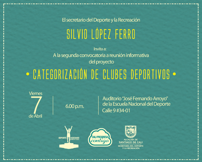 CATEGORIZACI&Oacute;N DE CLUBES DEPORTIVOS