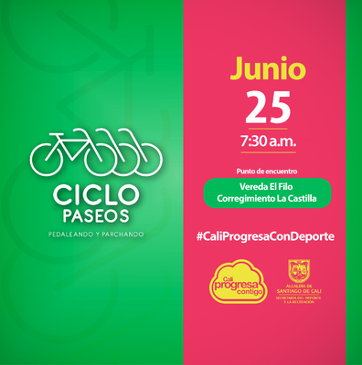 Pat&iacute;n y Ciclo Paseos Vereda El Filo