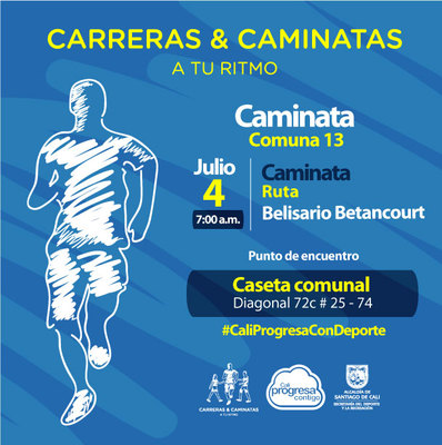 Caminata Ruta Belisario Betancourt
