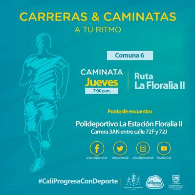 Caminata comuna 6 Ruta Floralia II