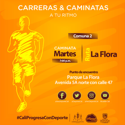 Caminata comuna 2 Ruta La Flora