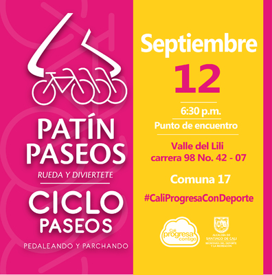 Pat&iacute;n y Ciclo Paseos Comuna 17