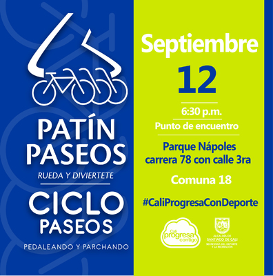 Pat&iacute;n y Ciclo Paseos Comuna 18