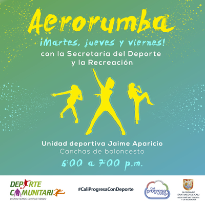 Aerorumba &iexcl;Martes, Jueves y Viernes!