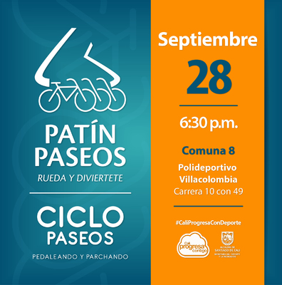 Pat&iacute;n y Ciclo Paseos Comuna 8