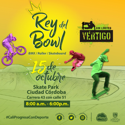 Rey del Bowl BMX/Roller/Skateboard