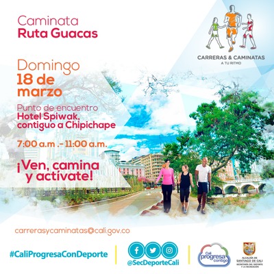 Caminata ruta Guacas